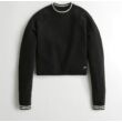 Hollister fekete pulóver L-es
